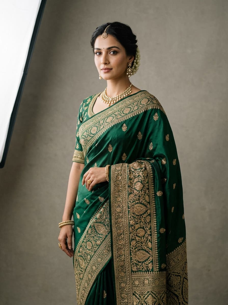 Magazine-grade ethnic fashion shoot